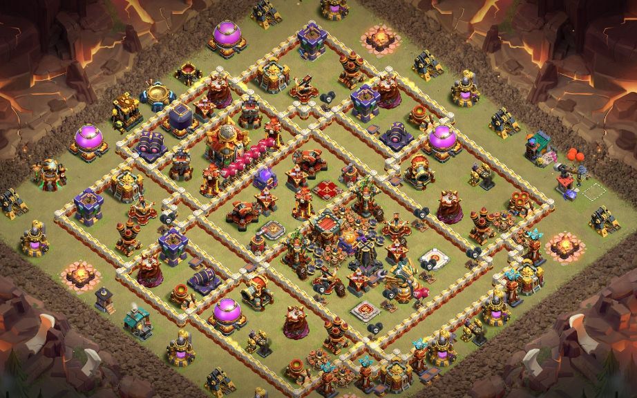 Town Hall 16 War Base layout by XLR8