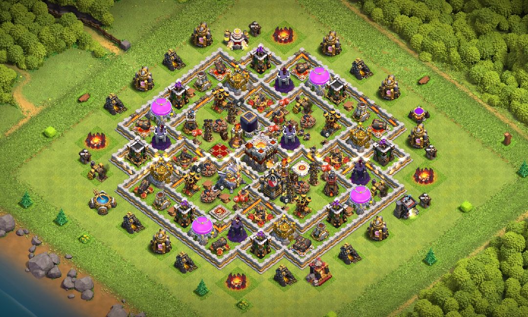 Town Hall 11 Trophy Base layout by OisikPlays