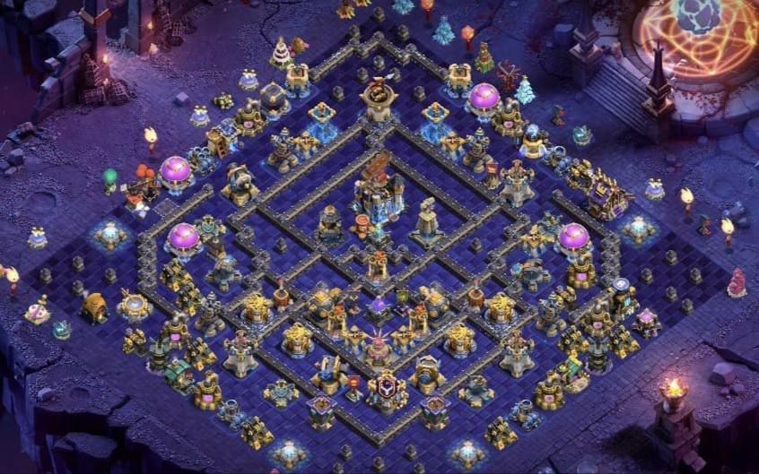 Town Hall 18 Trophy Base layout by ديوان الملوك 👑
