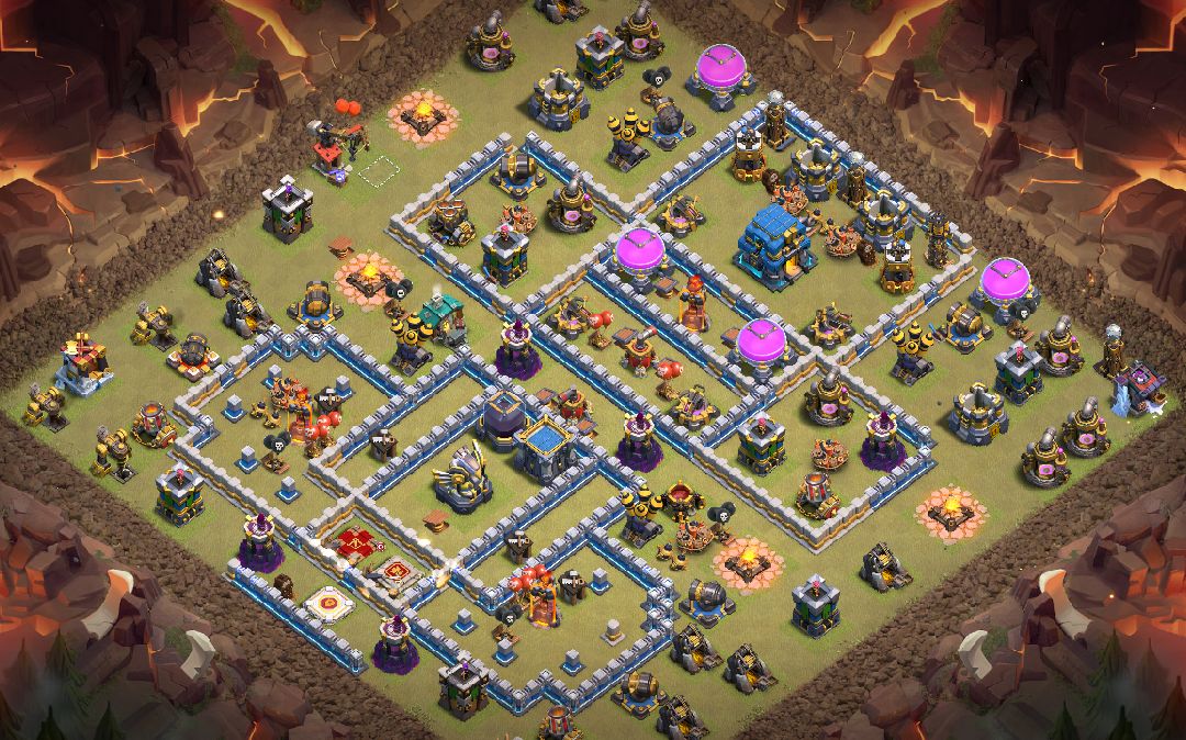 Town Hall 12 War Base layout by User