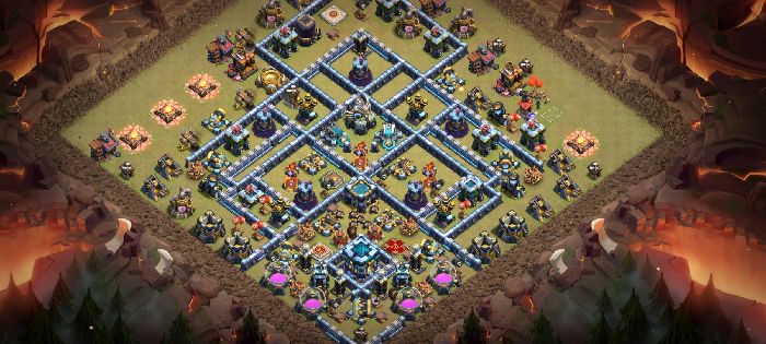 Town Hall 13 War Base layout by BaseKING