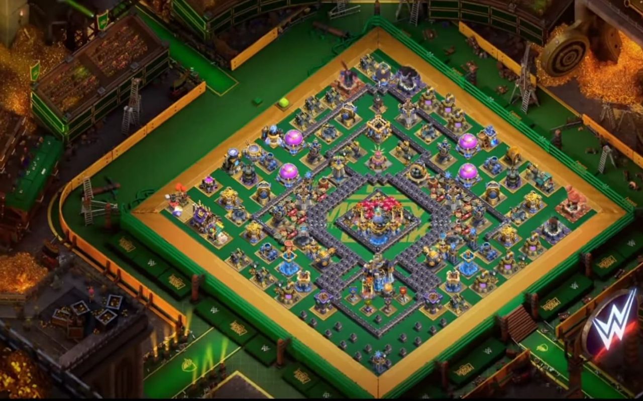 Town Hall 18 CWL Base layout by ديوان الملوك 👑
