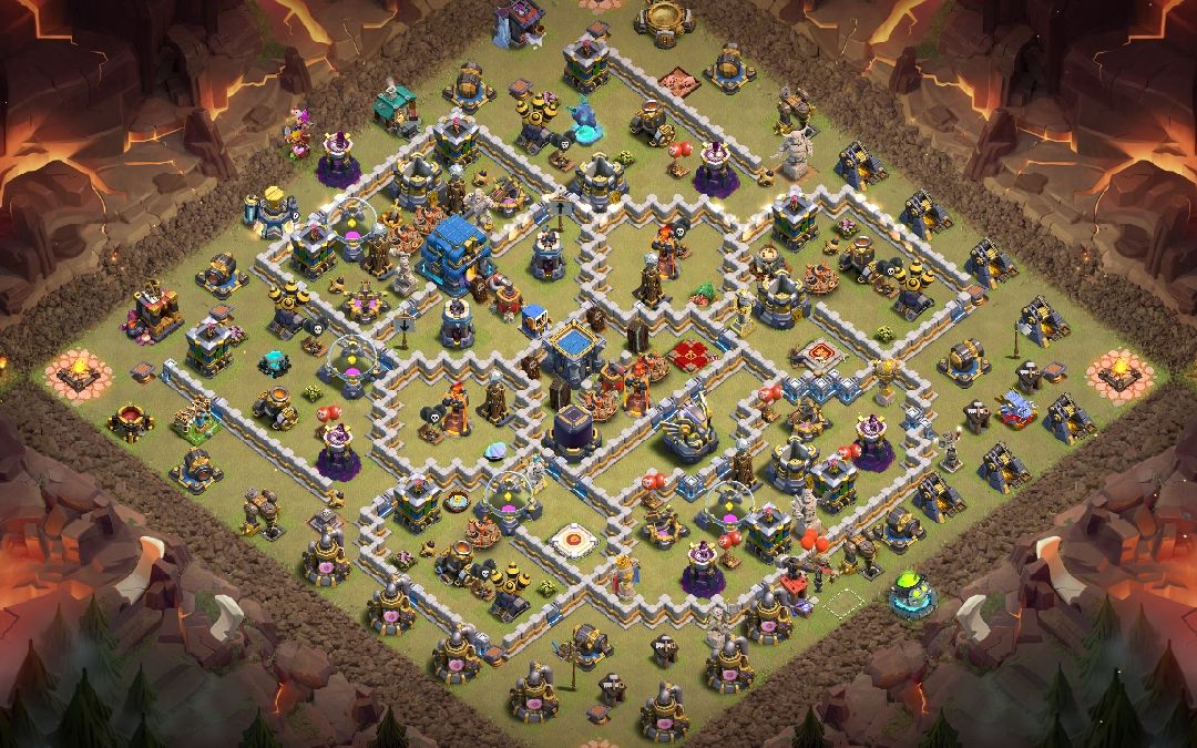 Town Hall 12 War Base layout by GOD OF WAR