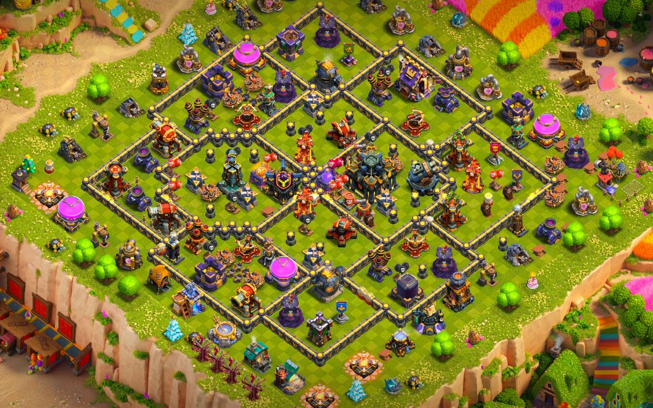 Town Hall 17 Fun Base layout by MuNiPa