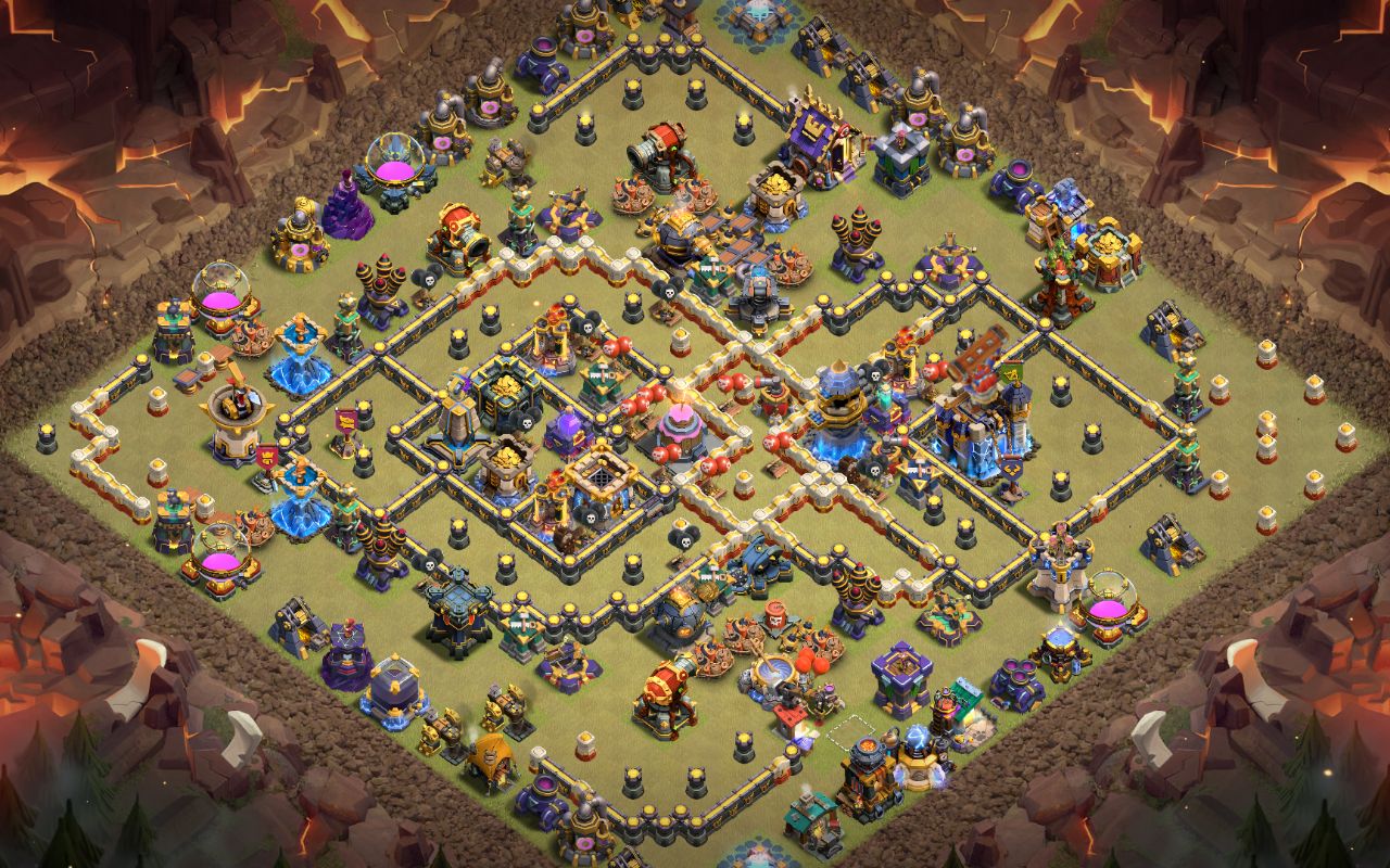 Town Hall 18 CWL Base layout by Sheikh Sadik