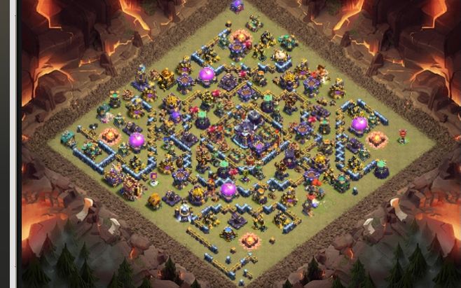 Town Hall 15 Hybrid Base layout by ❤O-S_الكاهلي❤