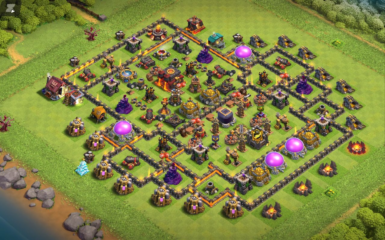 Town Hall 10 Trophy Base layout by zefo‌‌‌؛[]÷+!/ء()×٪٠٨٧