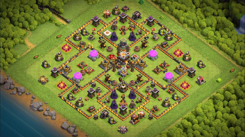 Town Hall 11 Farming Base layout by TReX