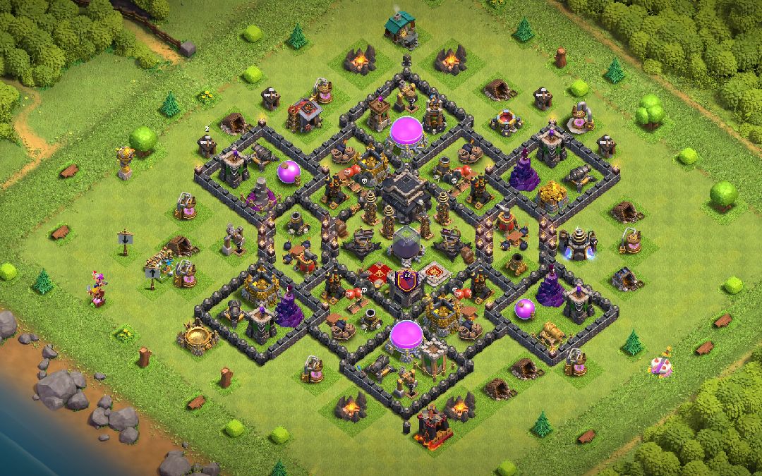 Town Hall 9 Fun Base layout by ThihaKyaw
