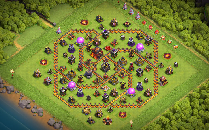 Town Hall 10 Farming Base layout by @Scarlett08