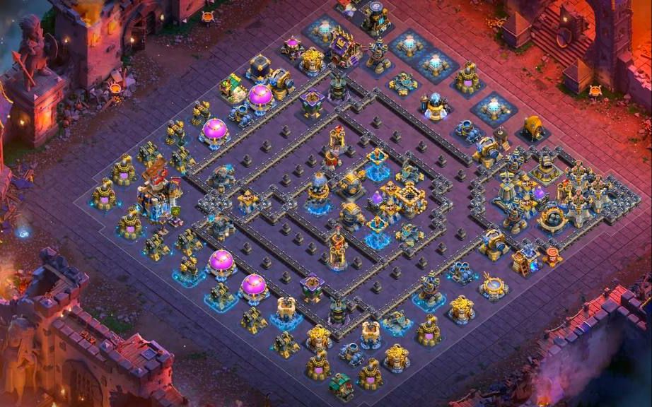 Town Hall 18 CWL Base layout by ديوان الملوك 👑
