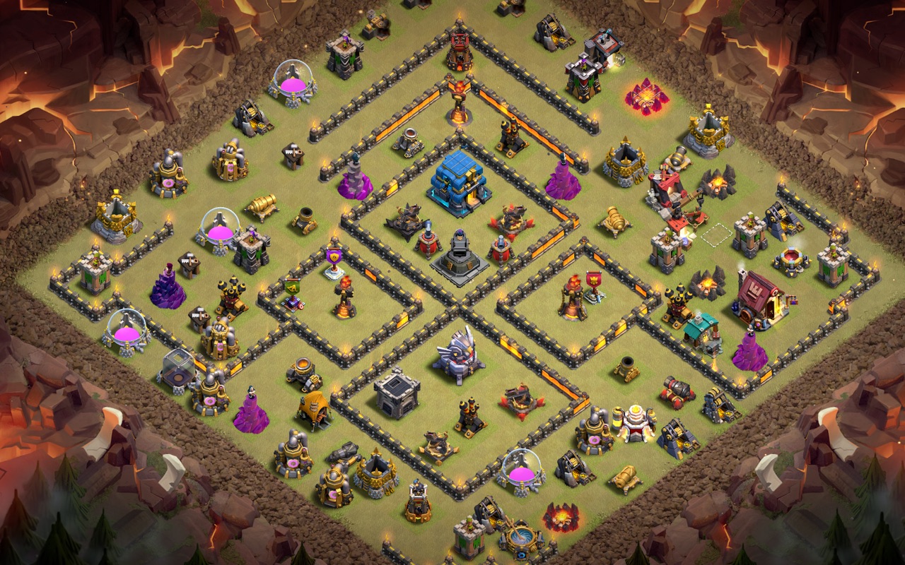 Town Hall 12 War Base layout by Sn0w0wl