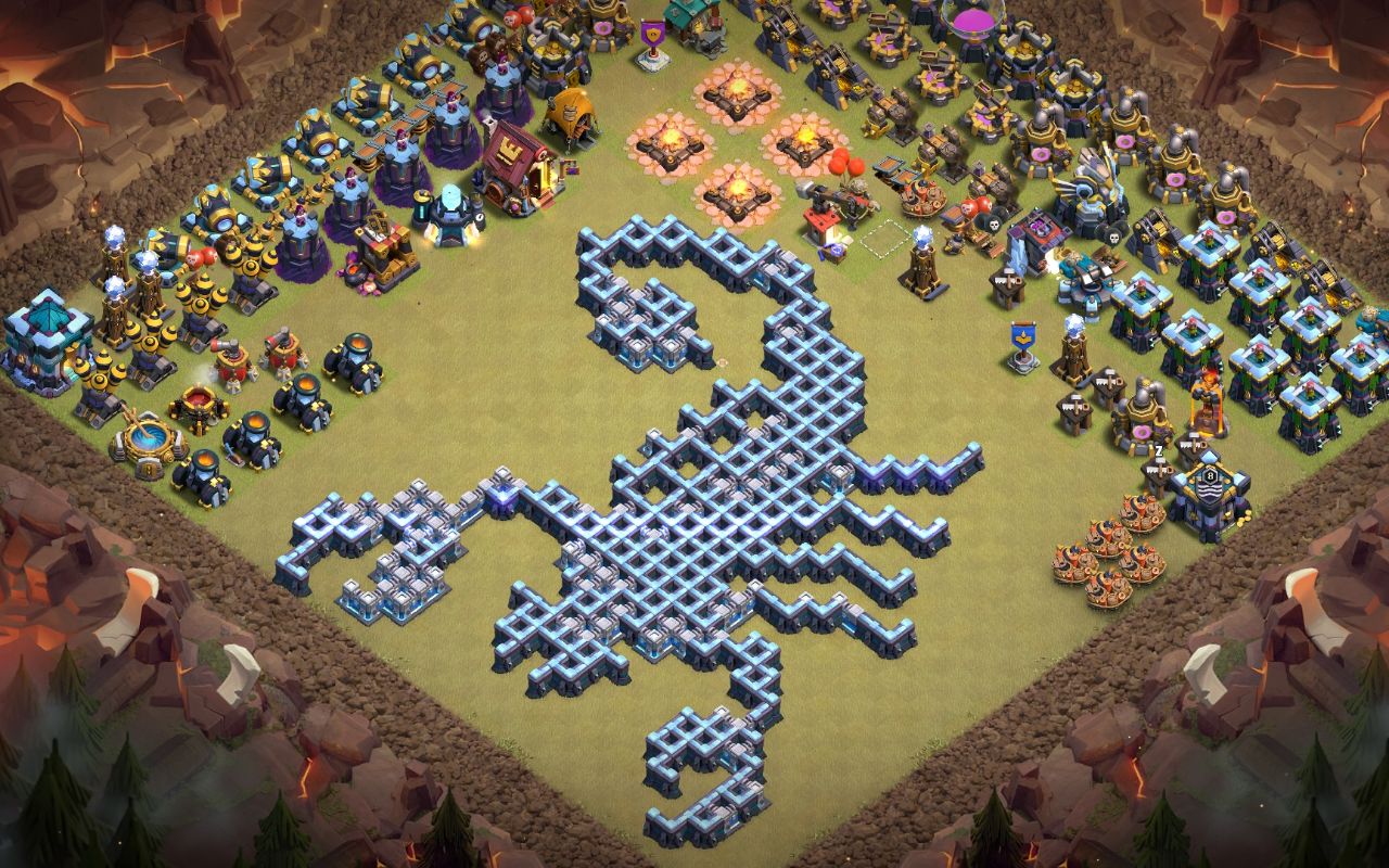 Town Hall 13 Farming Base layout by Jafar Sadiq