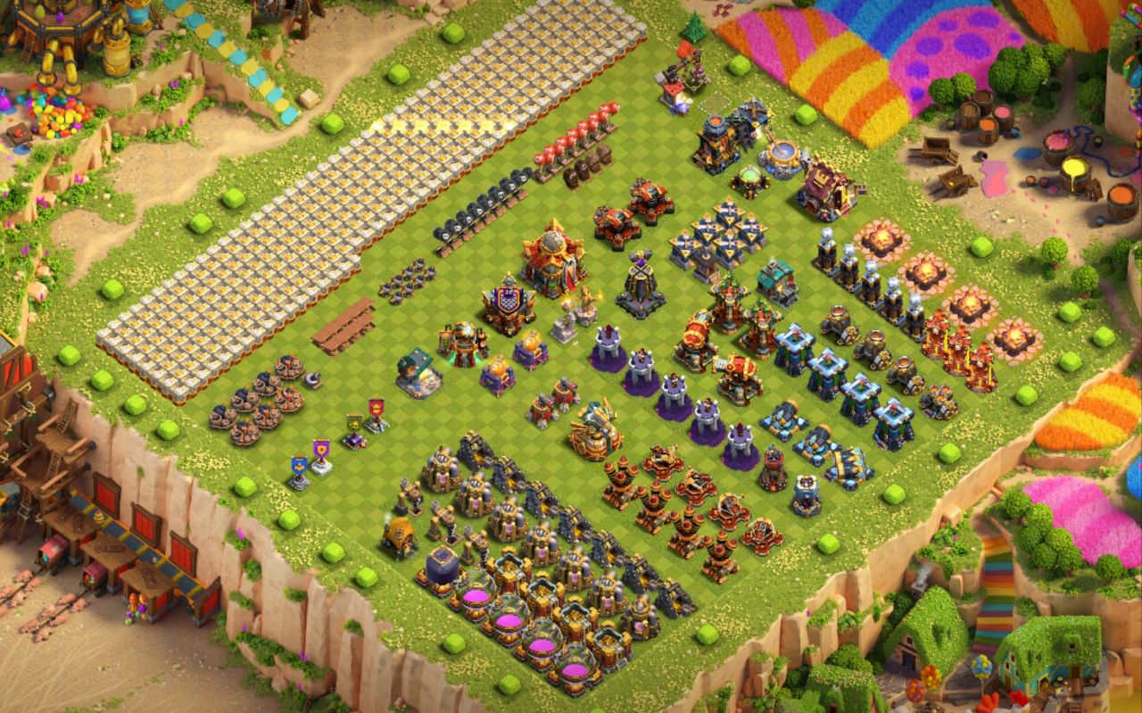 Town Hall 16 Fun Base layout by Shakil Ahmed