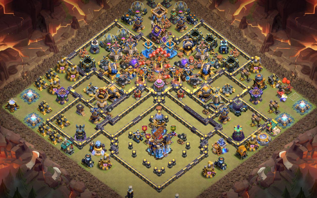 Town Hall 18 Trophy Base layout by BROTHERS ARMY