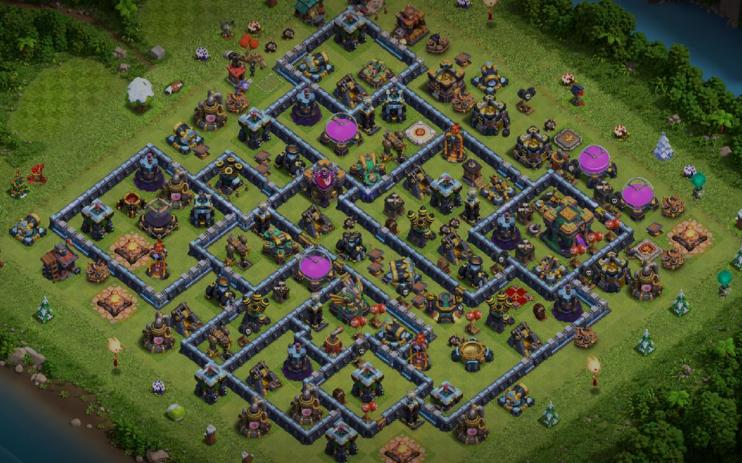 Town Hall 14 War Base layout by User