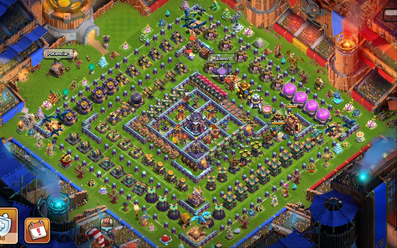 Town Hall 15 Hybrid Base layout by The Kings