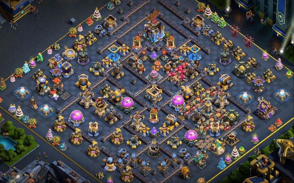 Town Hall 18 Trophy Base layout by ديوان الملوك 👑