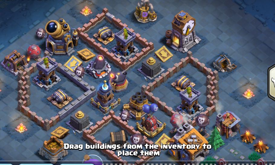 Builder Hall 9 Builder Base layout by User