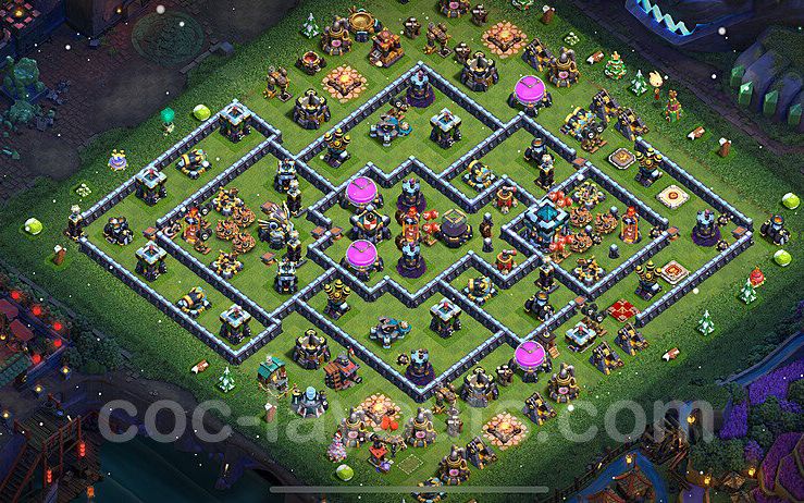 Town Hall 13 Farming Base layout by HERO SINA