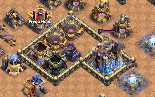 Town Hall 18 War Base layout by Sheikh Sadik