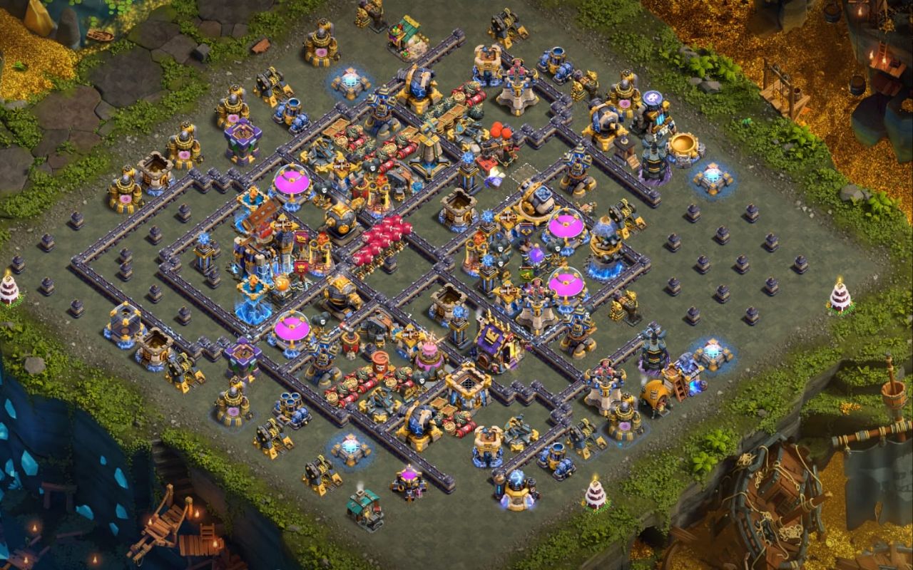 Town Hall 18 CWL Base layout by ديوان الملوك 👑
