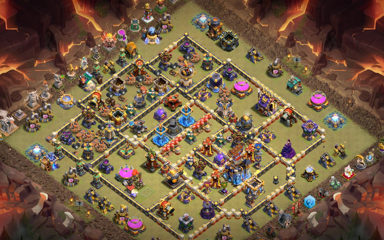 Town Hall 18 CWL Base layout by Sheikh Sadik