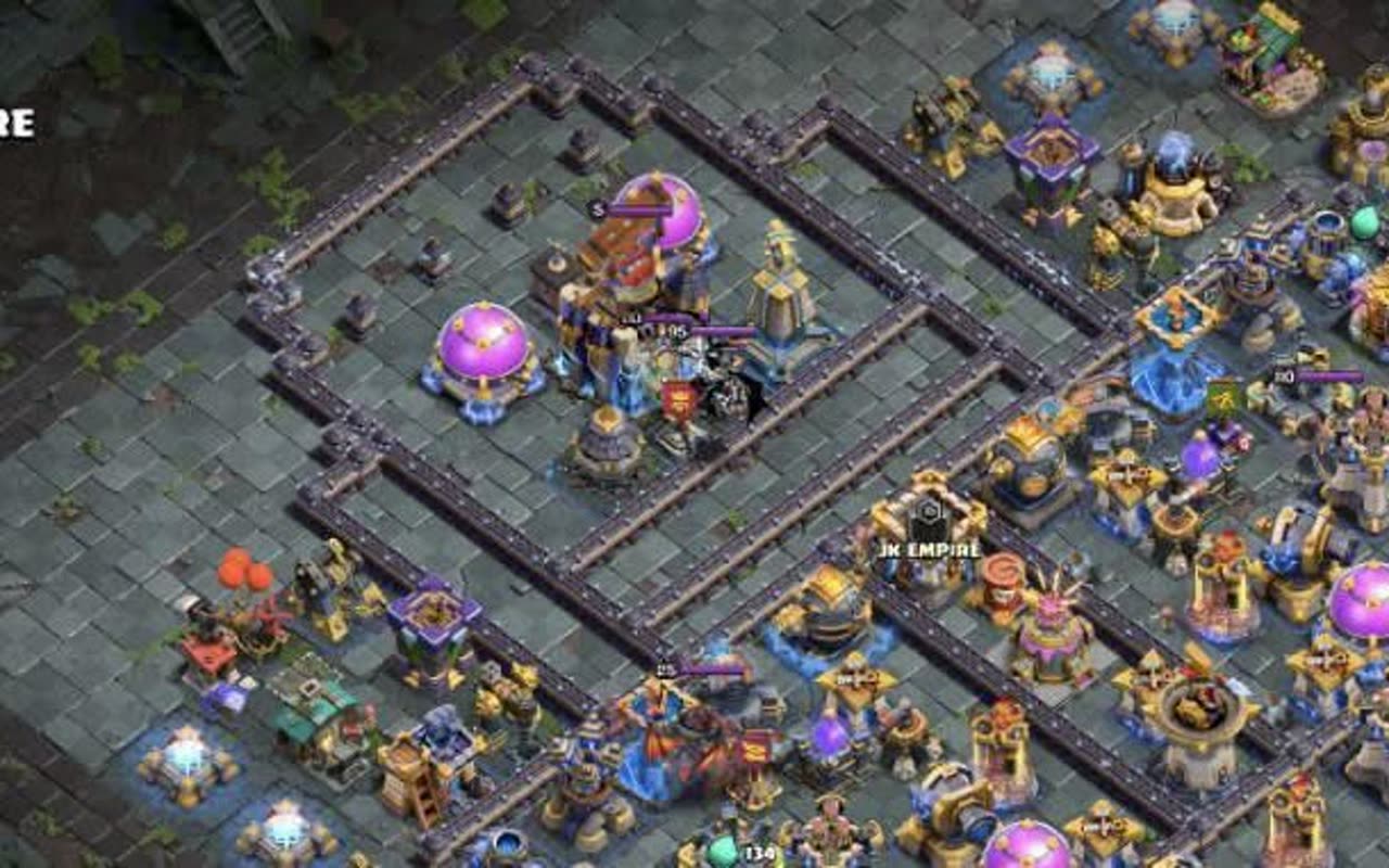 Town Hall 18 War Base layout by XLR8