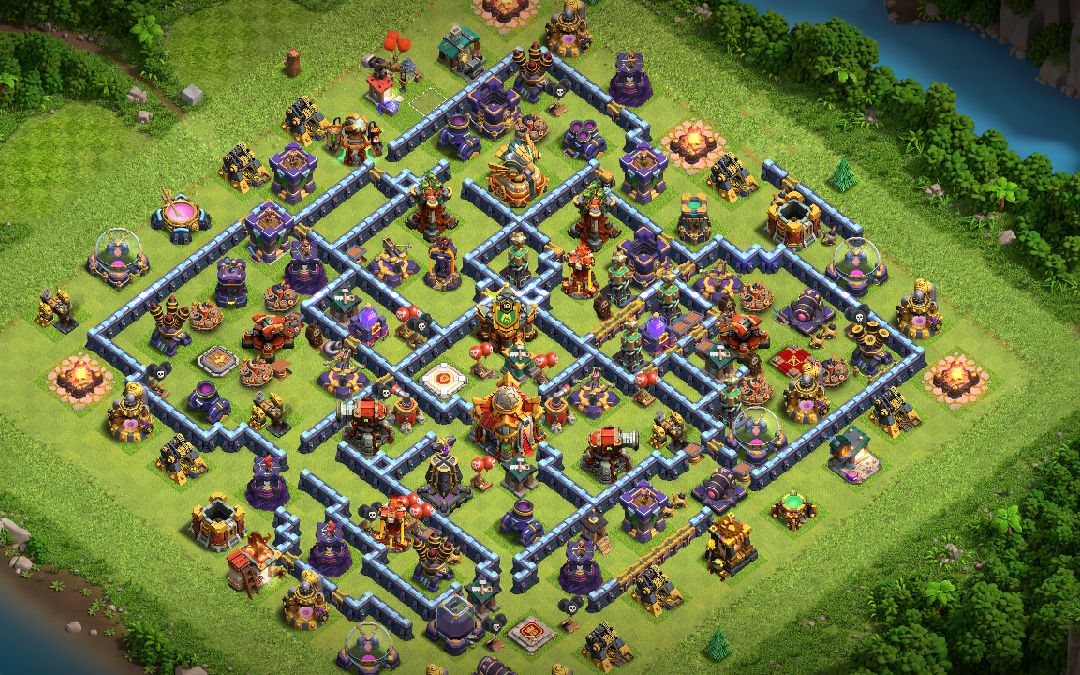 Town Hall 16 War Base layout by Judaz
