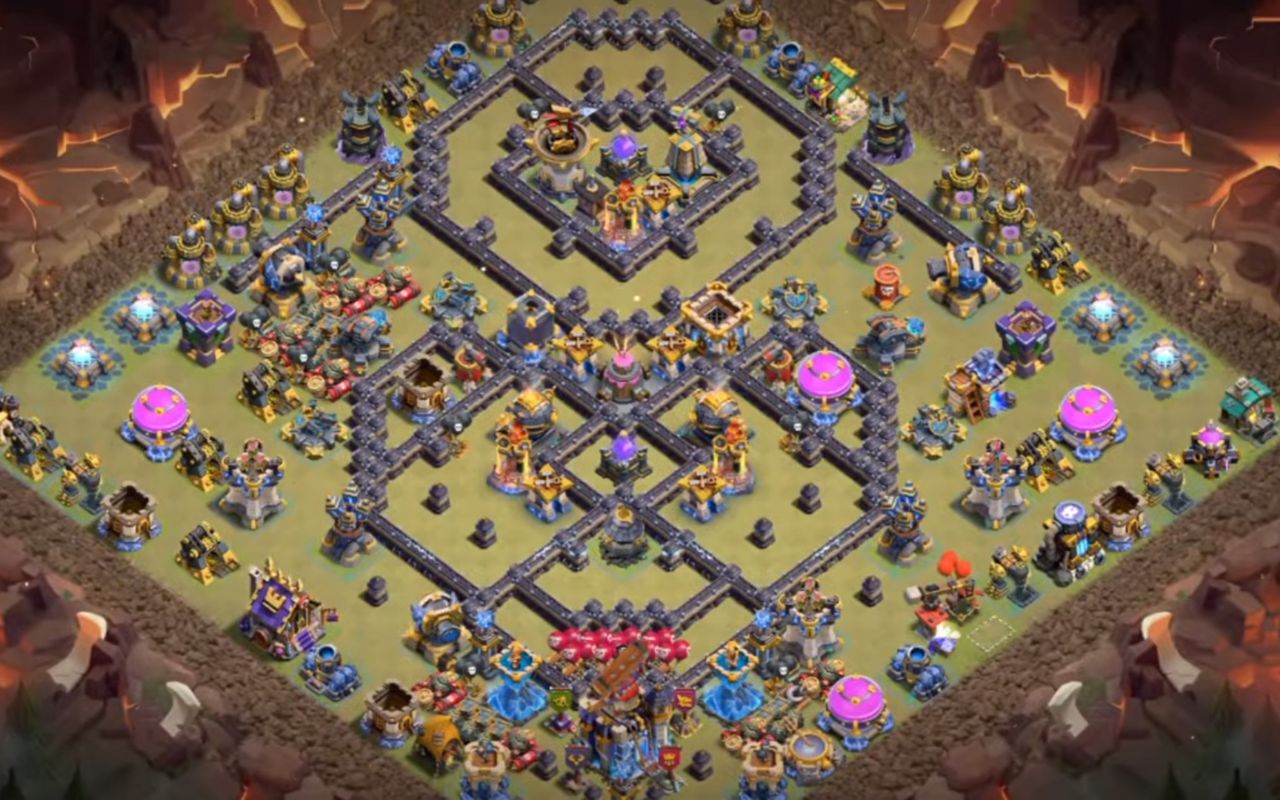 Town Hall 18 Legend Base layout by BH10