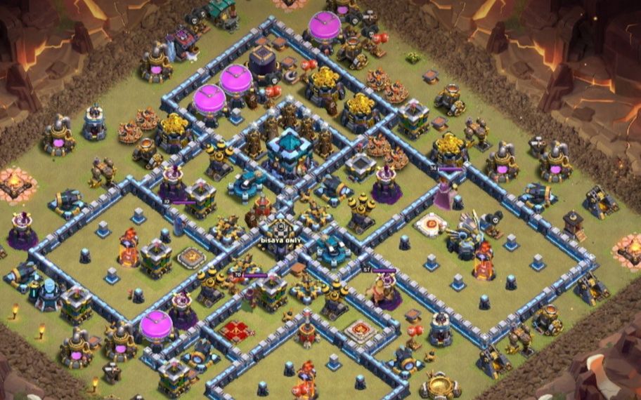 Town Hall 13 War Base layout by alyas pogi