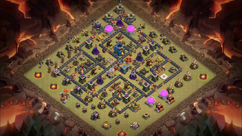 Town Hall 12 War Base layout by TReX