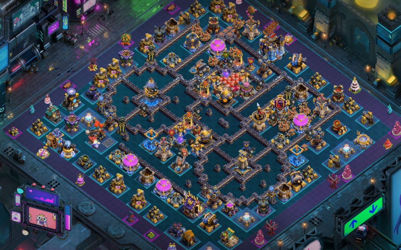 Town Hall 18 Legend Base layout by 🥶🥶