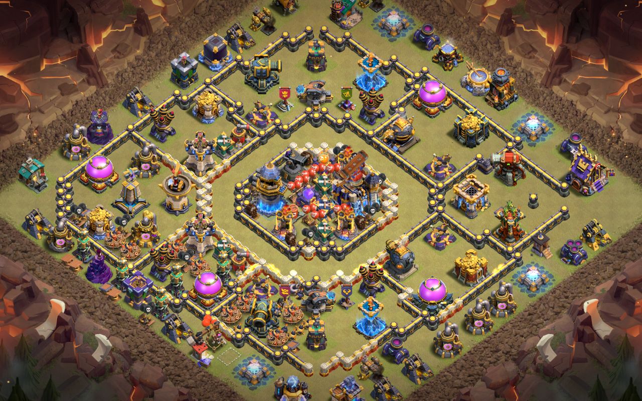 Town Hall 18 CWL Base layout by Sheikh Sadik