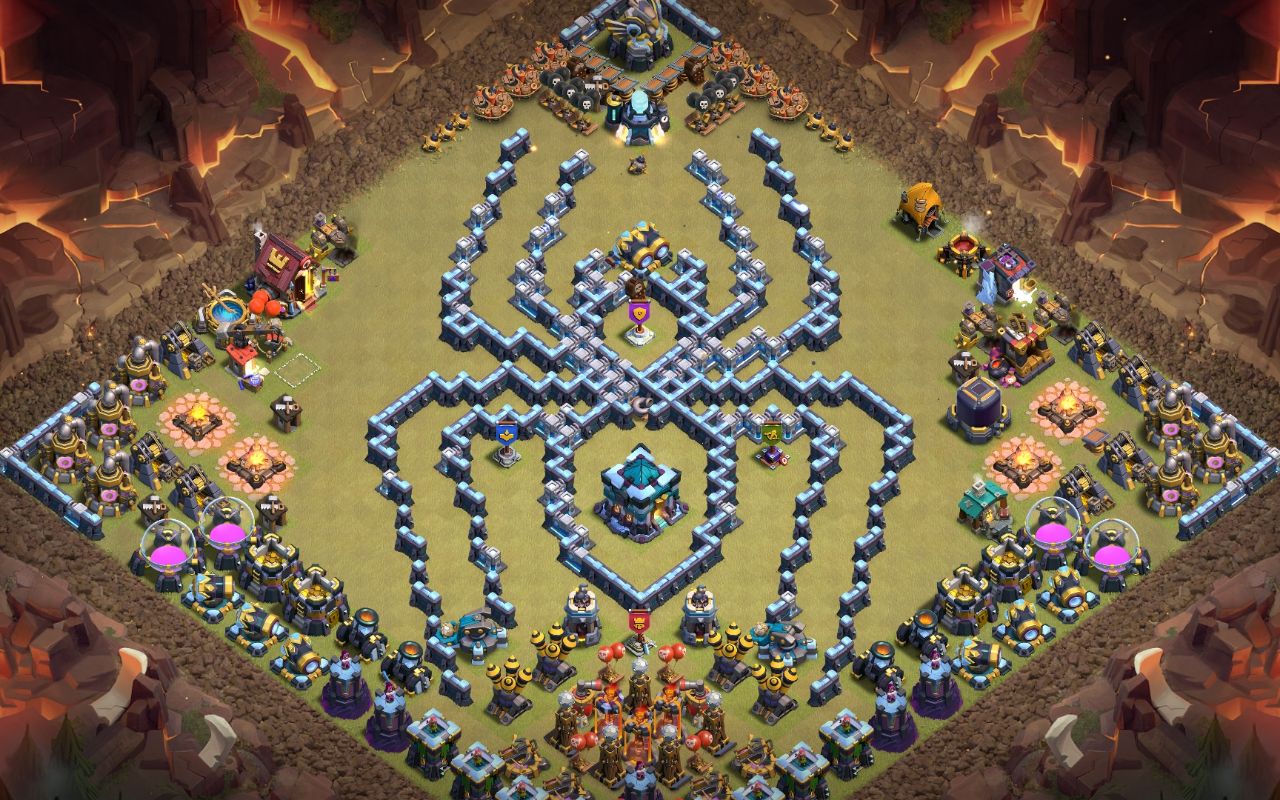 Town Hall 13 Farming Base layout by Jafar Sadiq