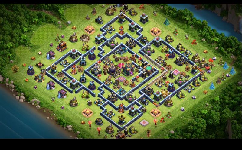 Town Hall 14 Farming Base layout by ™ANIK_♚100