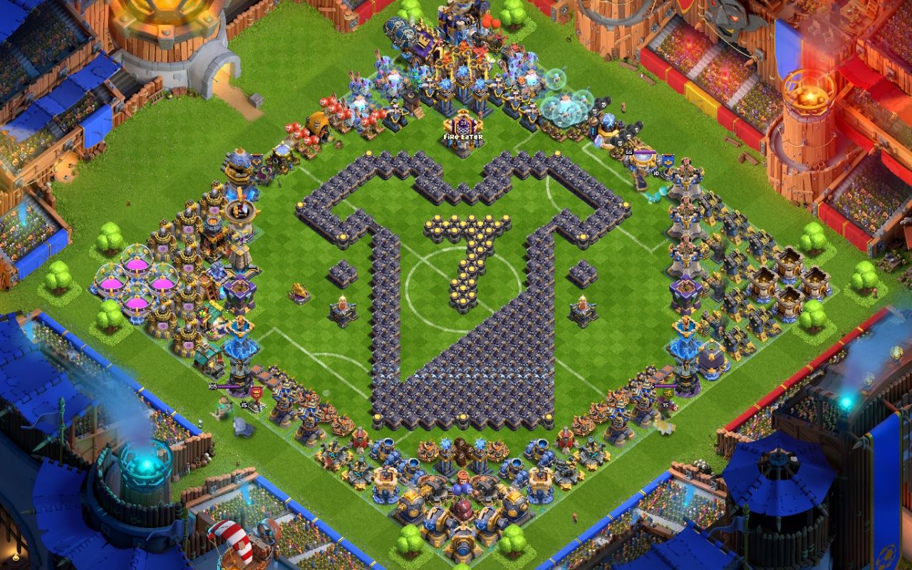 Town Hall 18 Fun Base layout by Shakil Ahmed