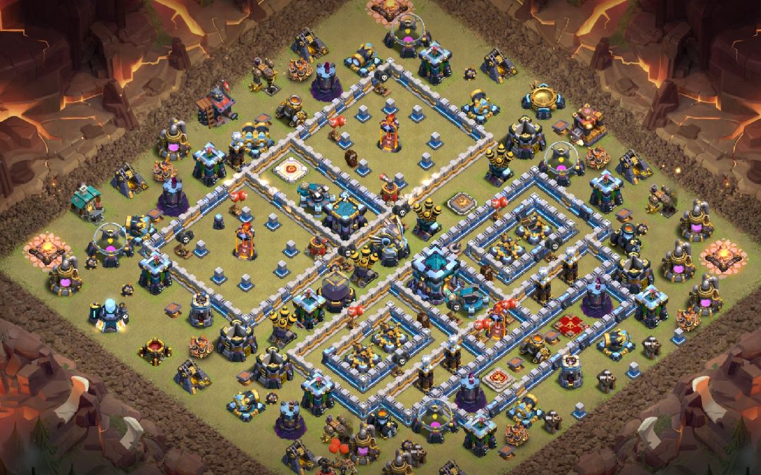 Town Hall 13 War Base layout by TReX