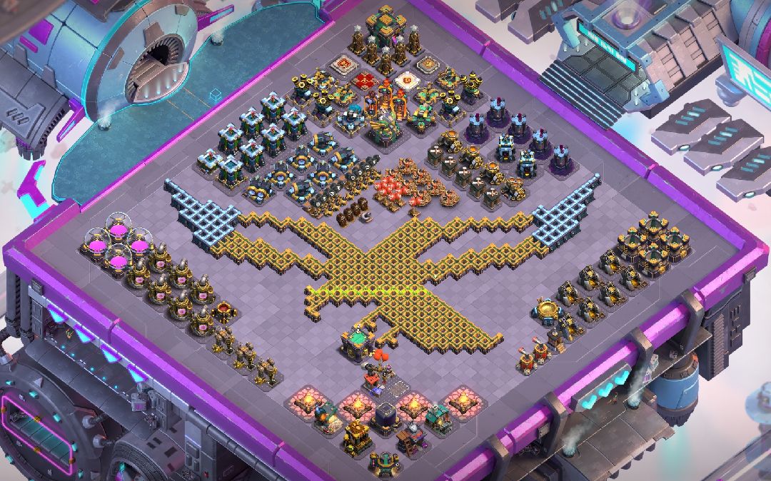 Town Hall 14 Fun Base layout by Wired
