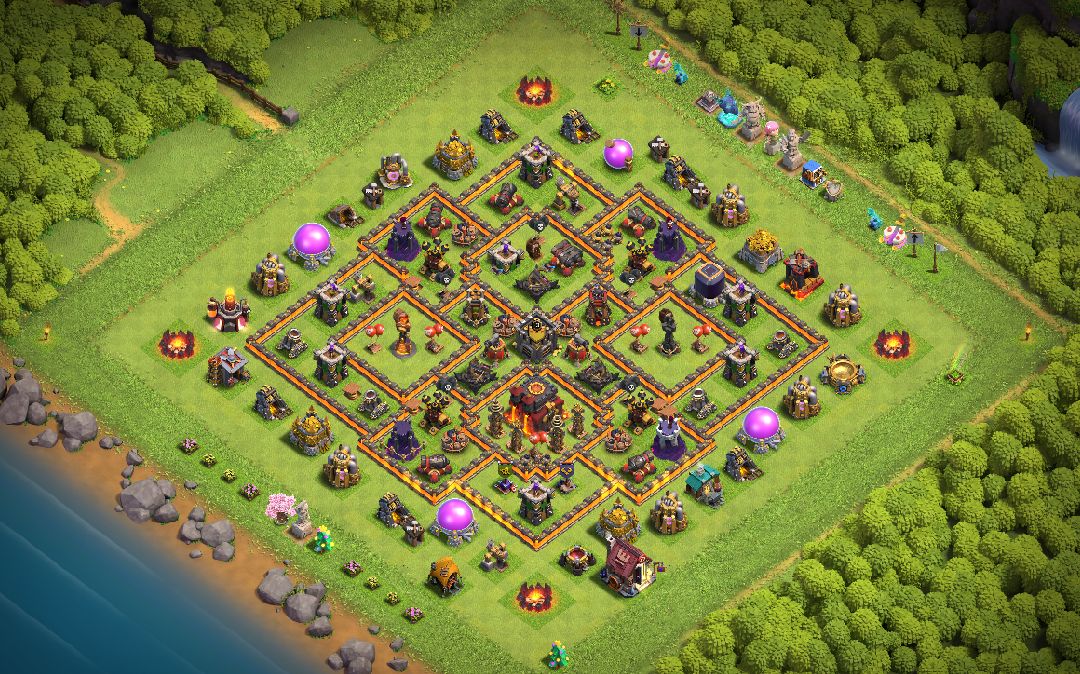 Town Hall 10 Farming Base layout by ™ANIK_♚100