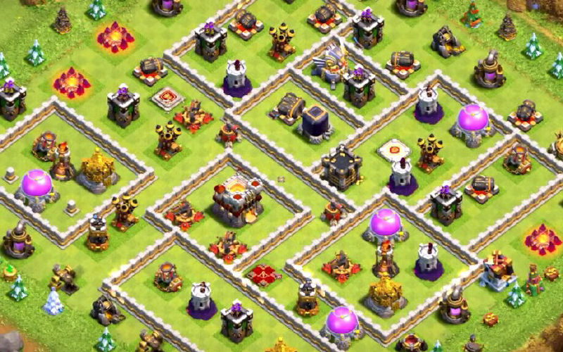 Town Hall 11 Hybrid Base layout by XLR8