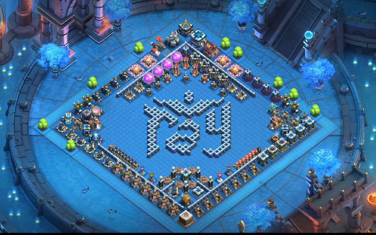 Town Hall 13 Fun Base layout by RAY