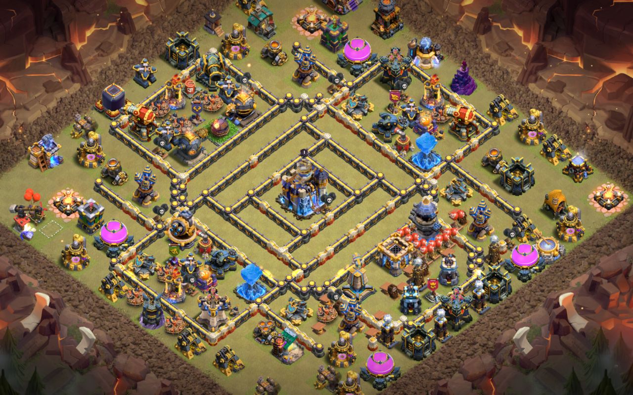 Town Hall 18 Trophy Base layout by BROTHERS ARMY
