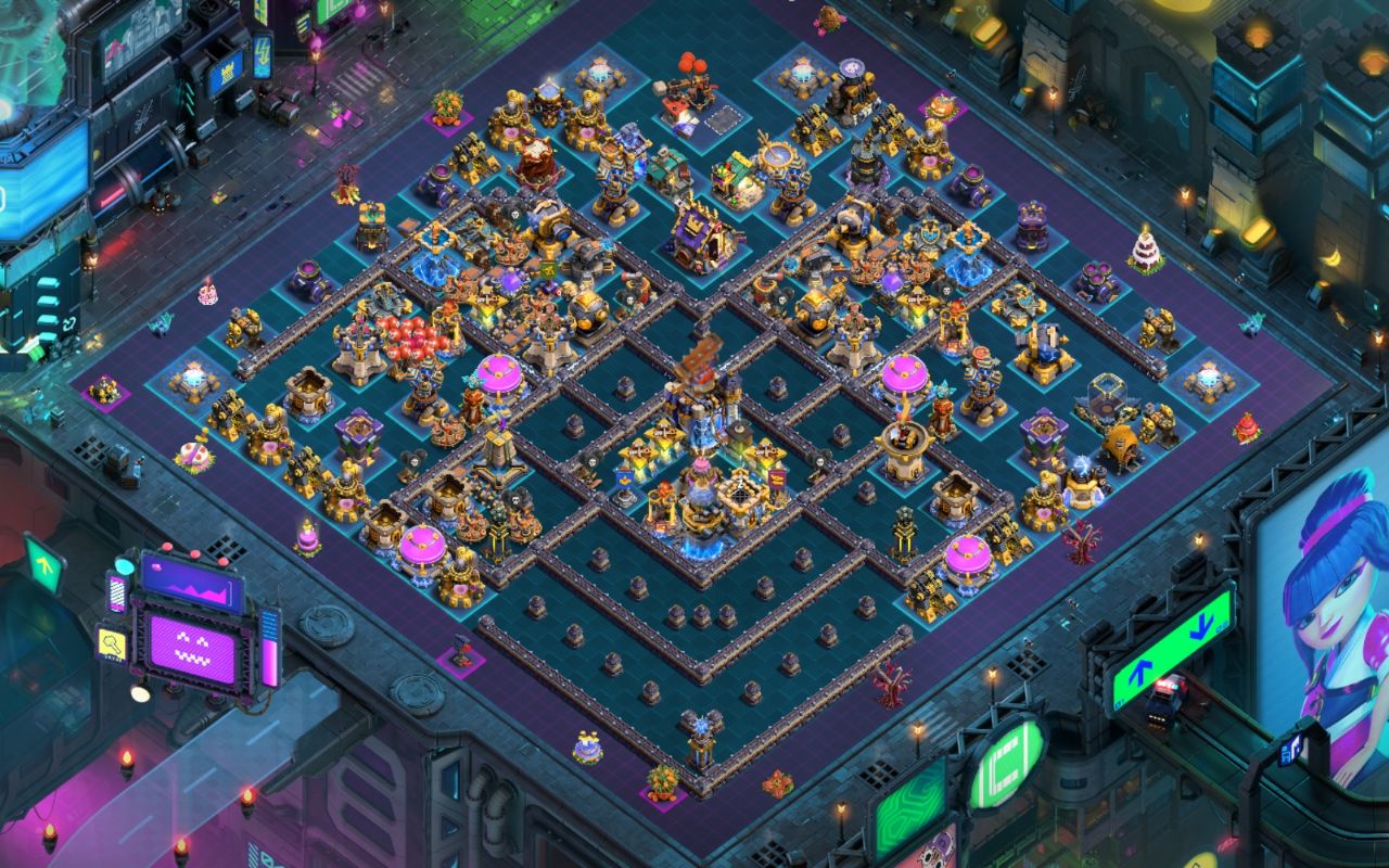Town Hall 18 CWL Base layout by BH10