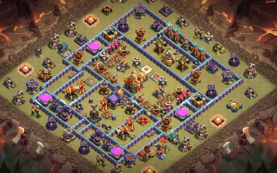 Town Hall 16 War Base layout by XLR8