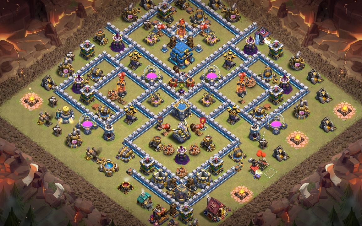 Town Hall 12 CWL Base layout by كلان#2G2QGQG08