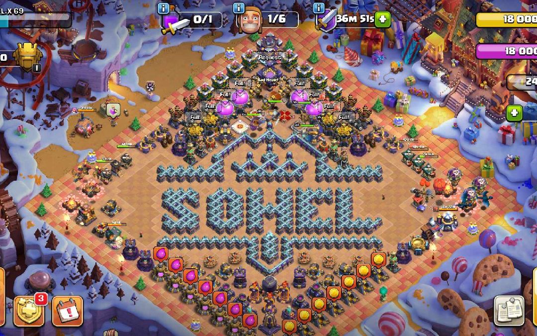 Town Hall 15 Farming Base layout by Aaquib Gaming