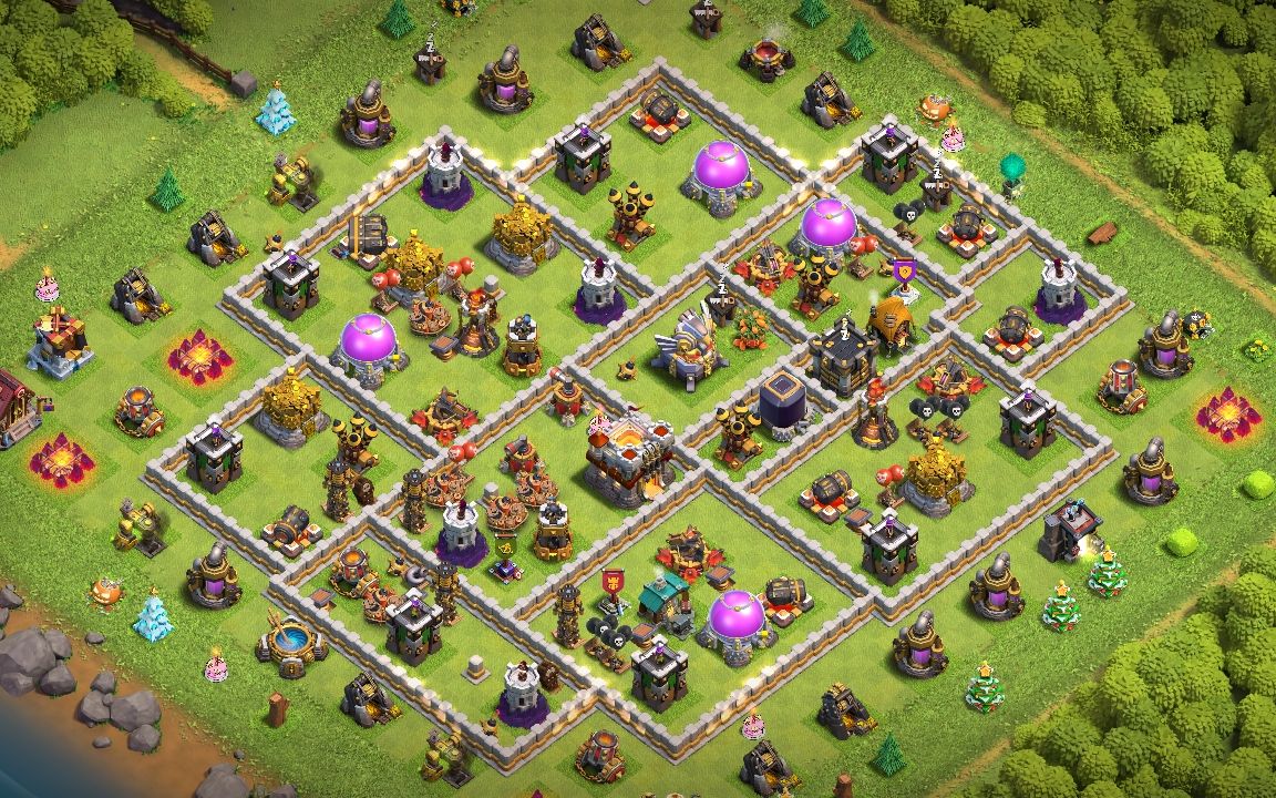 Town Hall 11 Trophy Base layout by كلان#2G2QGQG08