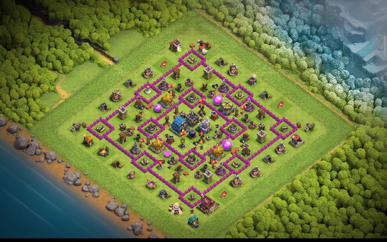 Town Hall 12 Trophy Base layout by ادخل الكلان اذه أنته عربي ومنور