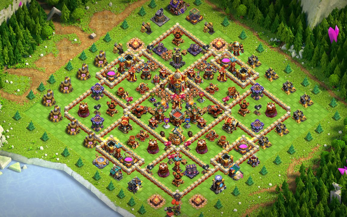 Town Hall 16 Farming Base layout by Cosmic Wolf